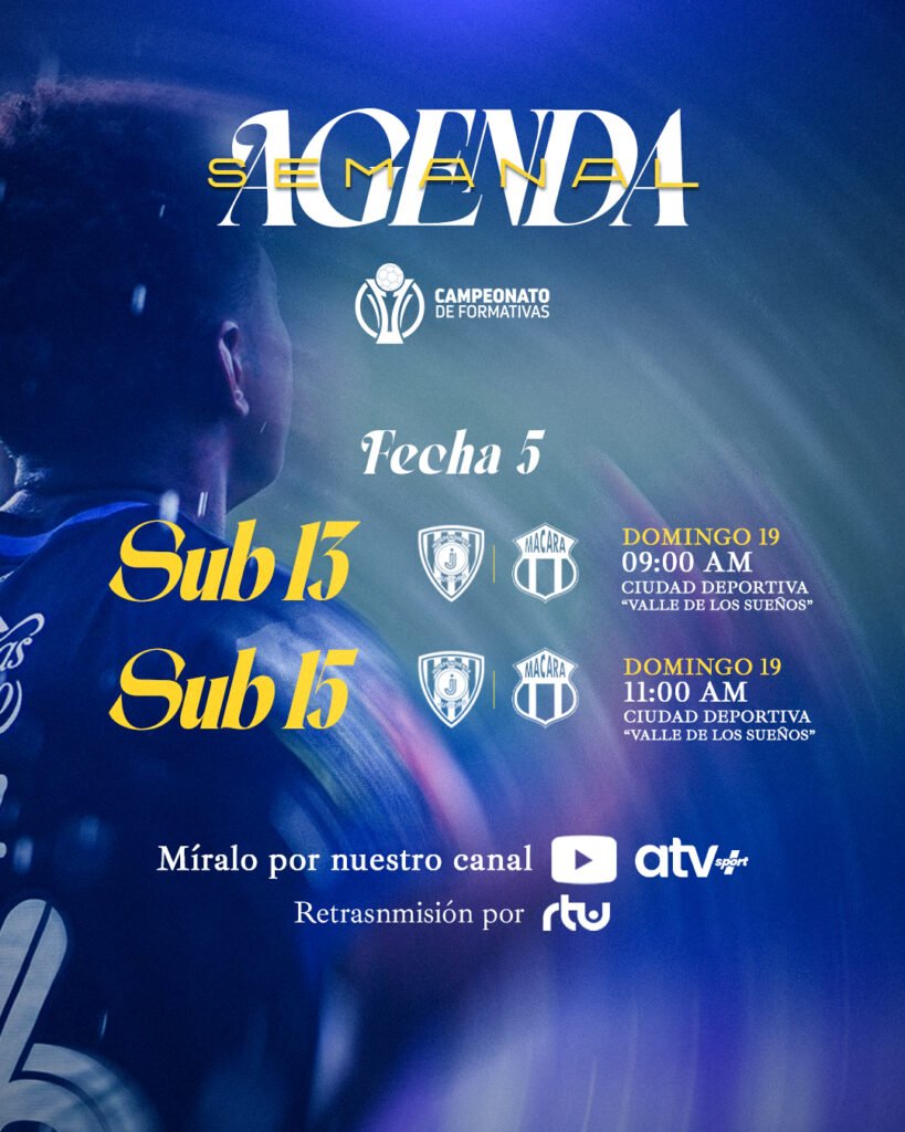 FIXTURE FECHA5 CAMPEONATO DE FORMATIVAS